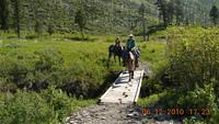 Clete & Joshua on the bridge