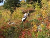 Boulder in the fall